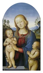 Madonna with Child and Saint John
